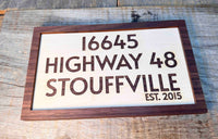 Wooden Inlay Signs Memories Made Custom