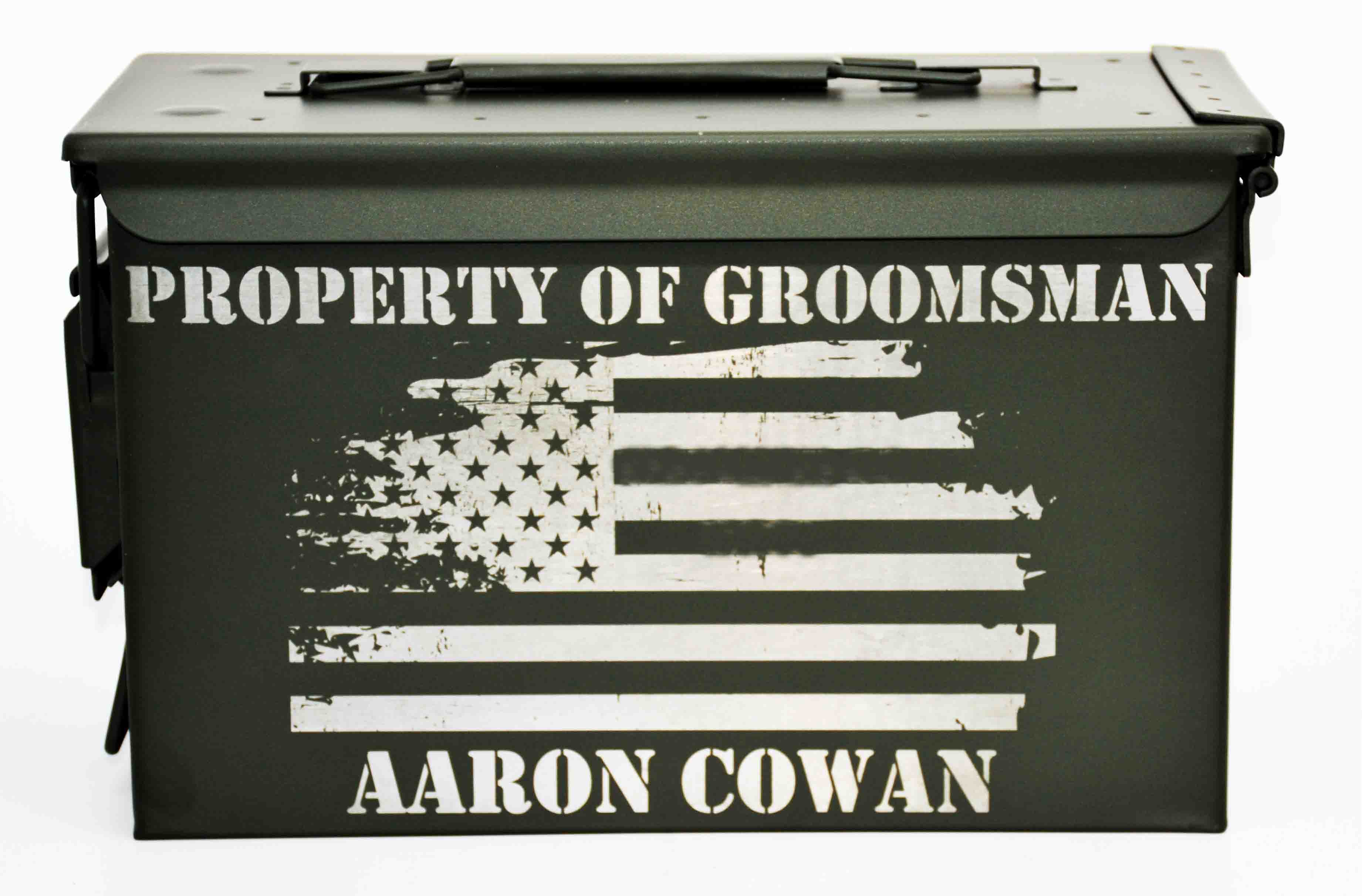 Custom Ammo Boxes - Groomsman/Best Man Gift