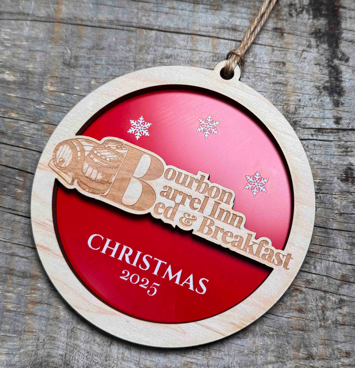 Custom Ornament for BBI B&B - Memories Made Custom