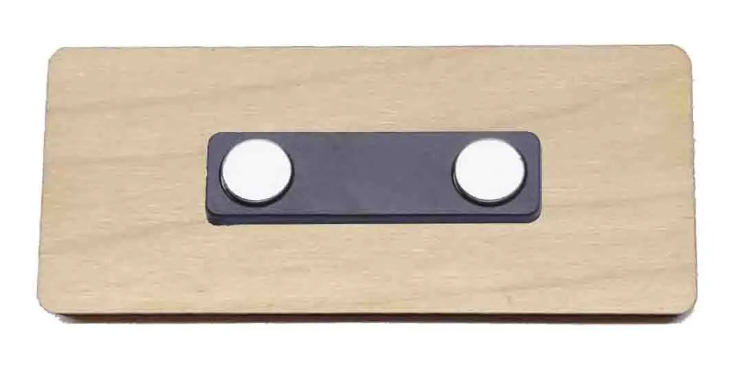 Wooden Name Badge Memories Made Custom