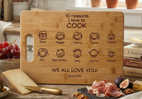 Personalized Bamboo Rectangle Cutting Board