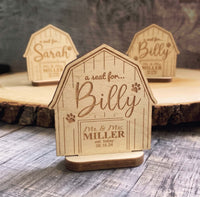 Custom Wooden Wedding Place Cards & Seat Holders | Memories Made