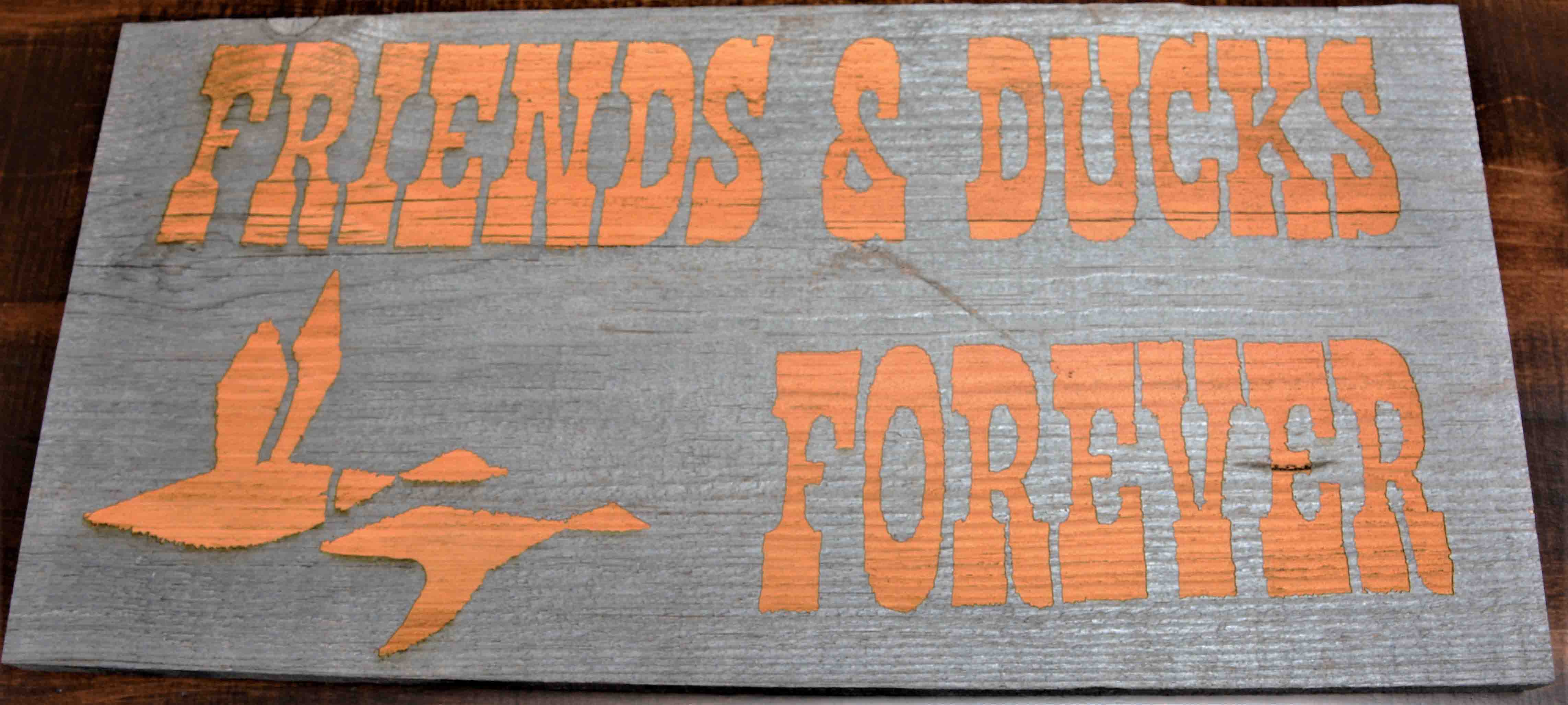 Custom Engraved Barn Board Signs
