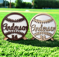 Baseball Sign Memories Made Custom