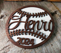 Baseball Sign Memories Made Custom