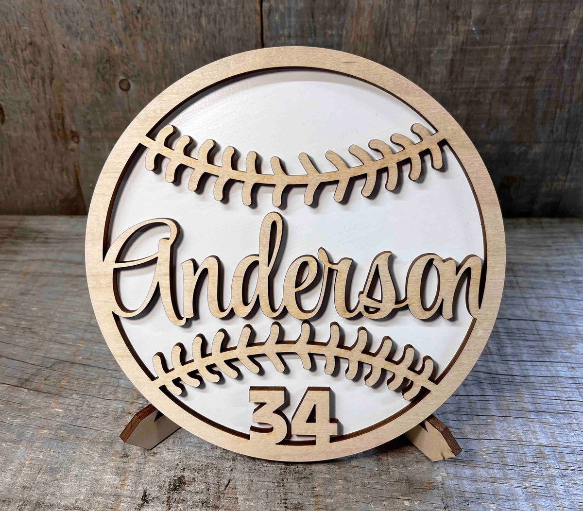 Baseball Sign Memories Made Custom