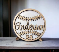 Baseball Sign Memories Made Custom