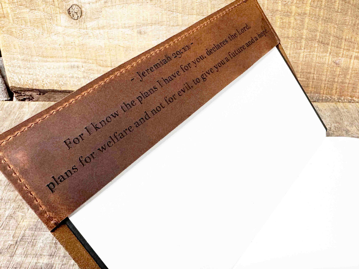 Custom Premium Leather Bible Cover - Memories Made Custom