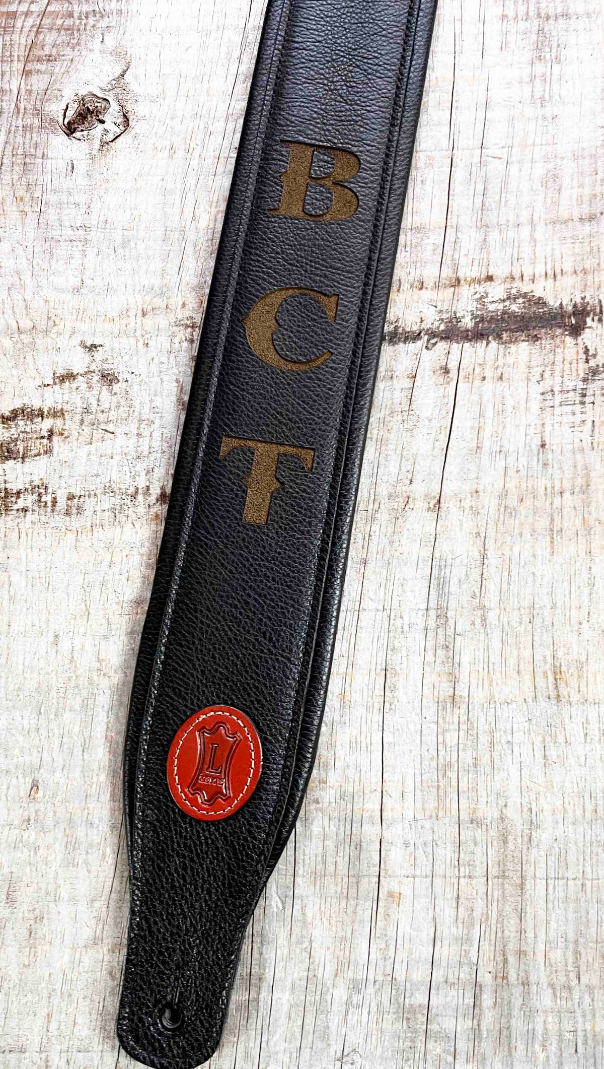 Carving Leather Guitar/Bass Straps Memories Made Custom