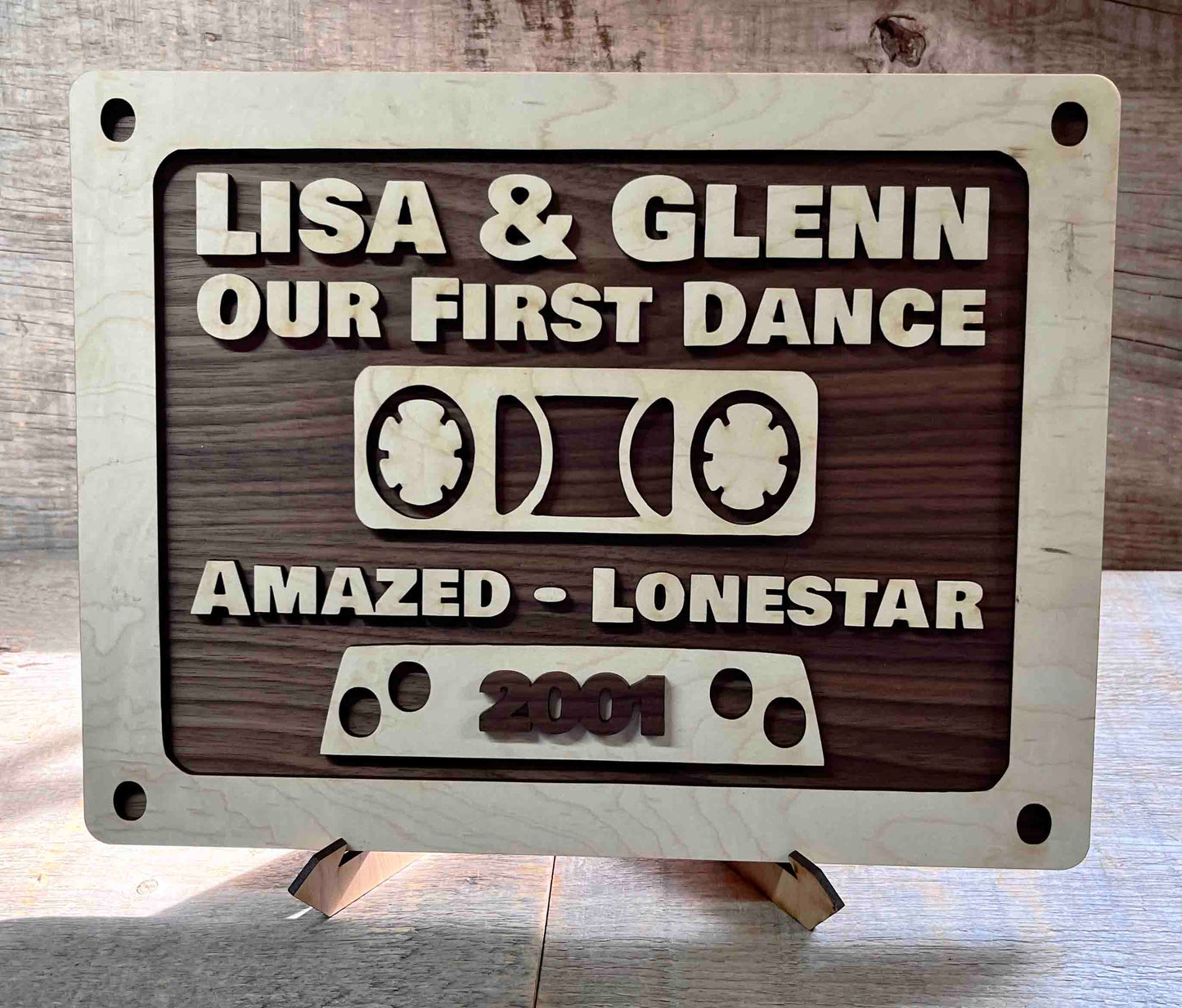 Nostalgic Cassette Tape Sign