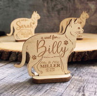 Custom Wooden Wedding Place Cards & Seat Holders | Memories Made