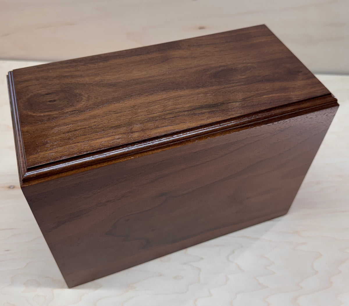 The Cedar Valley Urn: Custom Laser Engraved Wooden Cremation Urn | Made in Canada