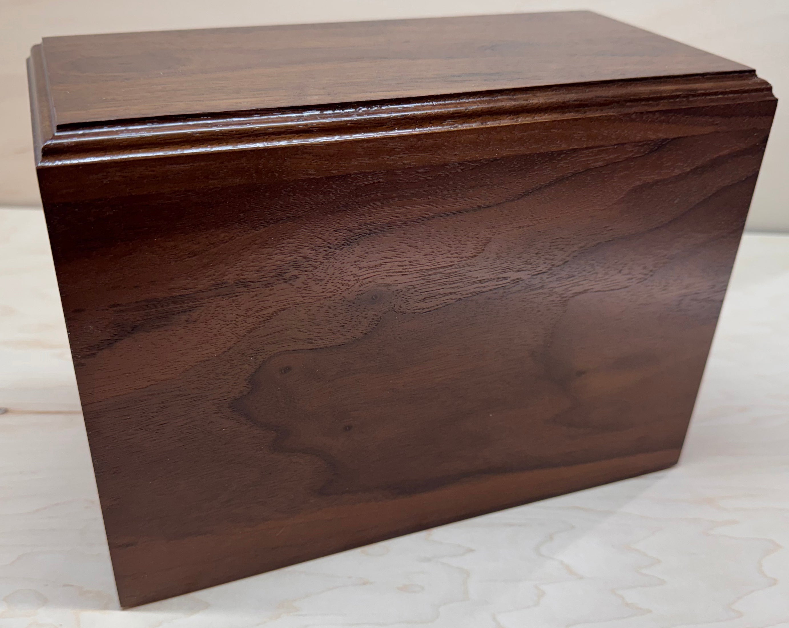 The Cedar Valley Urn: Custom Laser Engraved Wooden Cremation Urn | Made in Canada