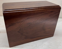 The Cedar Valley Urn: Custom Laser Engraved Wooden Cremation Urn | Made in Canada