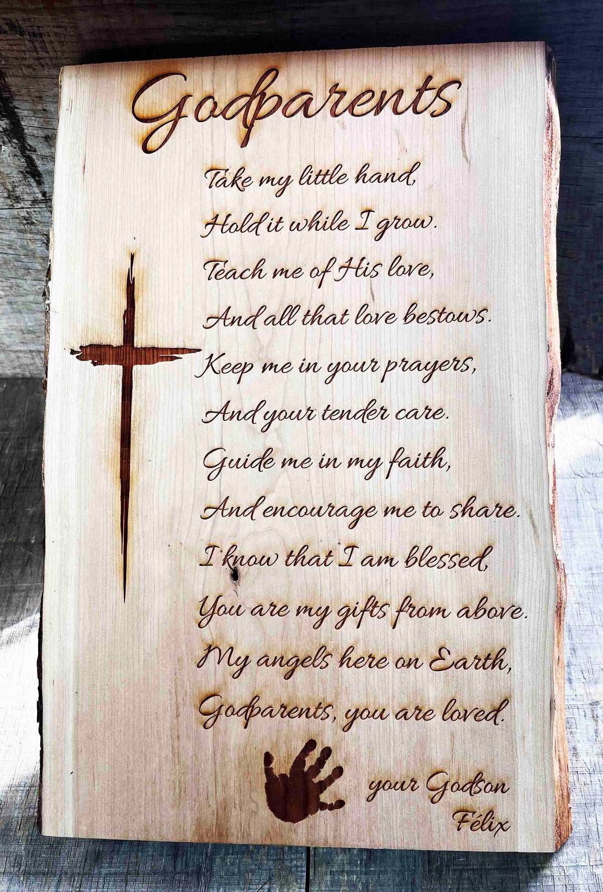 Cherry Wood Custom Signs Memories Made Custom