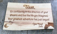 Cherry Wood Custom Signs Memories Made Custom