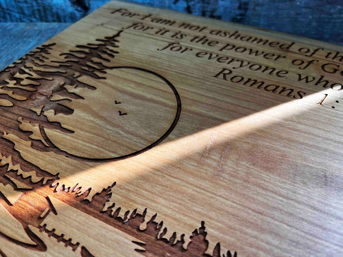 Cherry Wood Custom Signs Memories Made Custom