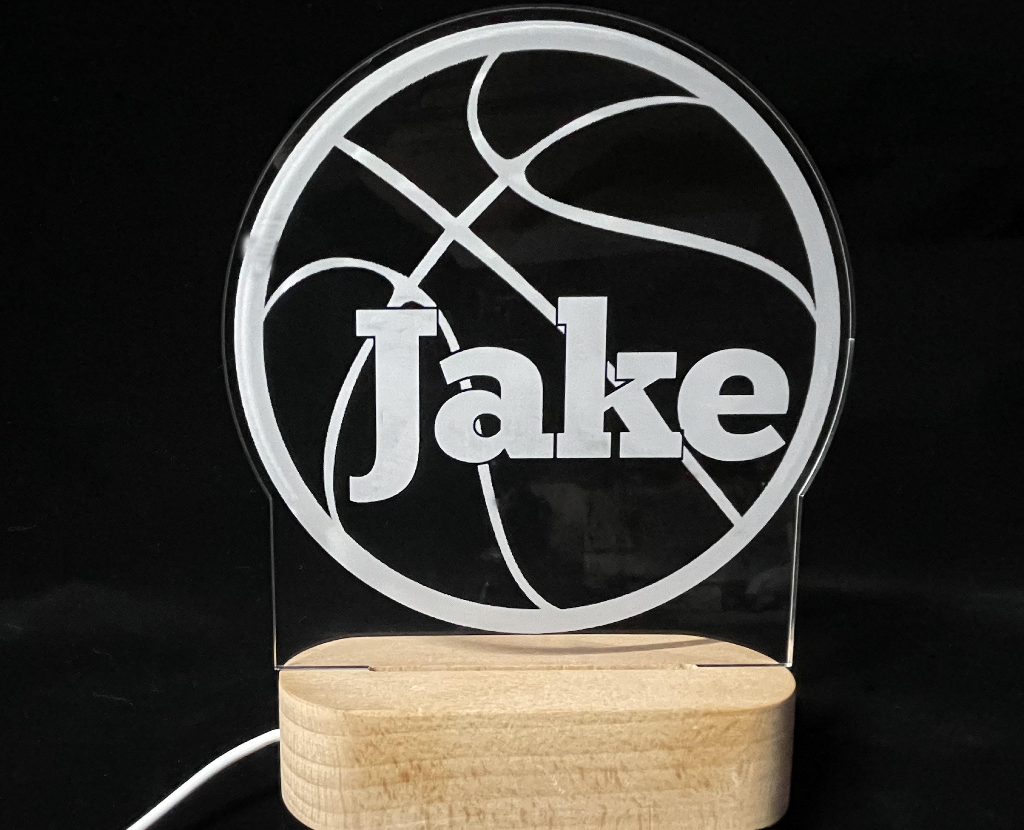 Basketball LED Night Light - Memories Made Custom