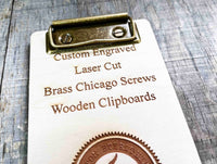 Wooden Clipboard Memories Made Custom