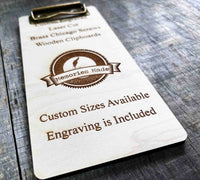 Wooden Clipboard Memories Made Custom