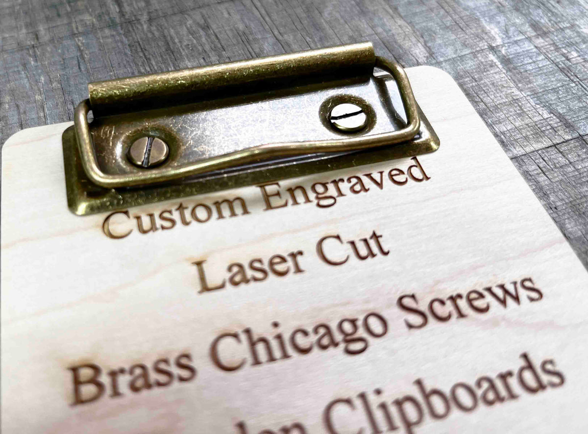 Wooden Clipboard Memories Made Custom
