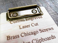 Wooden Clipboard Memories Made Custom