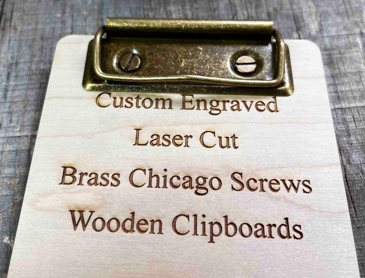 Wooden Clipboard Memories Made Custom