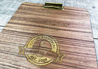 Wooden Clipboard Memories Made Custom