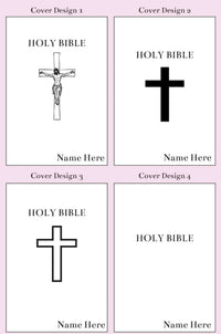 Custom Premium Leather Bible Cover - Memories Made Custom