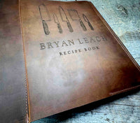 Binder Premium Leather Engraved - Memories Made Custom