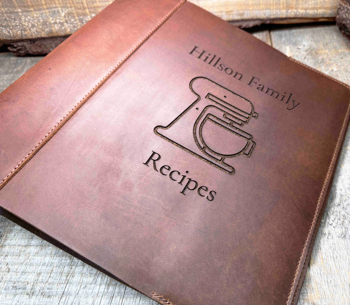 Binder Premium Leather Engraved Memories Made Custom
