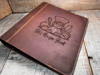 Binder Premium Leather Engraved Memories Made Custom