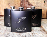 Custom Engraved Flask - your design Memories Made Custom
