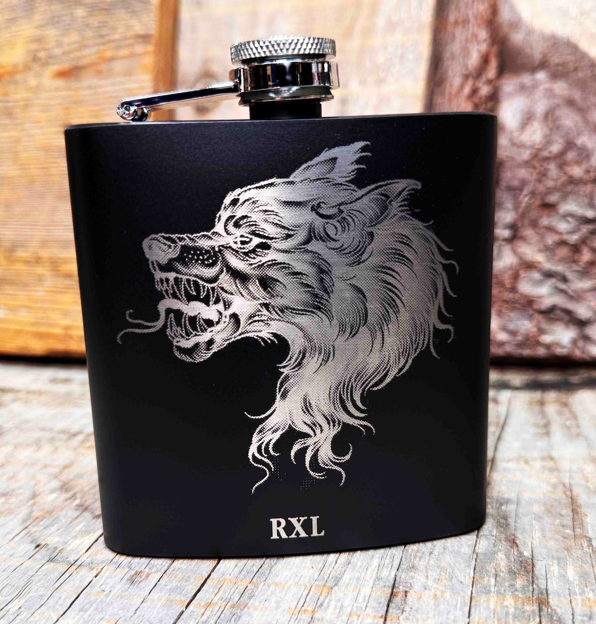 Custom Engraved Flask - your design Memories Made Custom