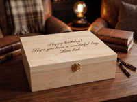 The Premium Heirloom Box: Personalized Handwriting Engraved