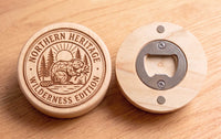 Custom Engraved Canadian Poplar Magnetic Bottle Opener