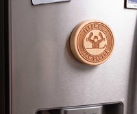 Custom Engraved Canadian Poplar Magnetic Bottle Opener
