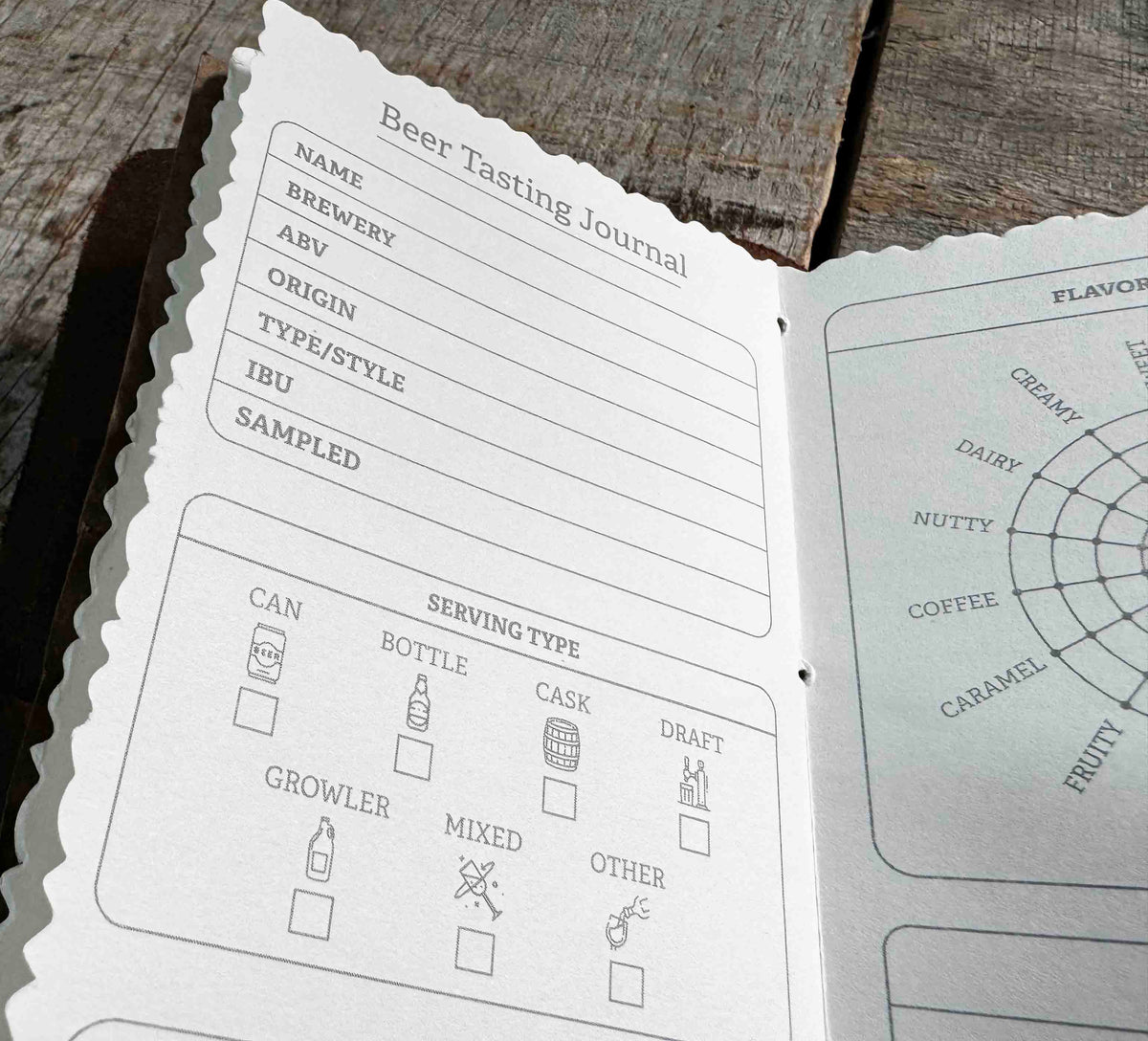 Custom Beer Log Premium Leather Memories Made Custom