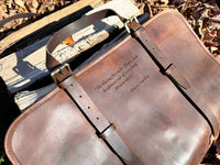 Fire Log Carrier Premium Leather Memories Made Custom