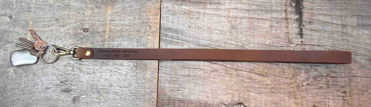 Leather Lanyard Custom Engraved Memories Made Custom