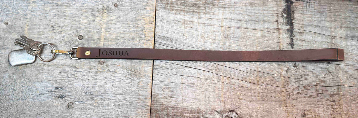 Leather Lanyard Custom Engraved Memories Made Custom