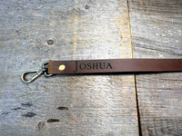 Leather Lanyard Custom Engraved Memories Made Custom