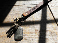 Leather Lanyard Custom Engraved Memories Made Custom