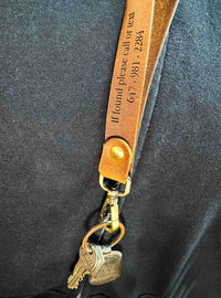 Leather Lanyard Custom Engraved Memories Made Custom