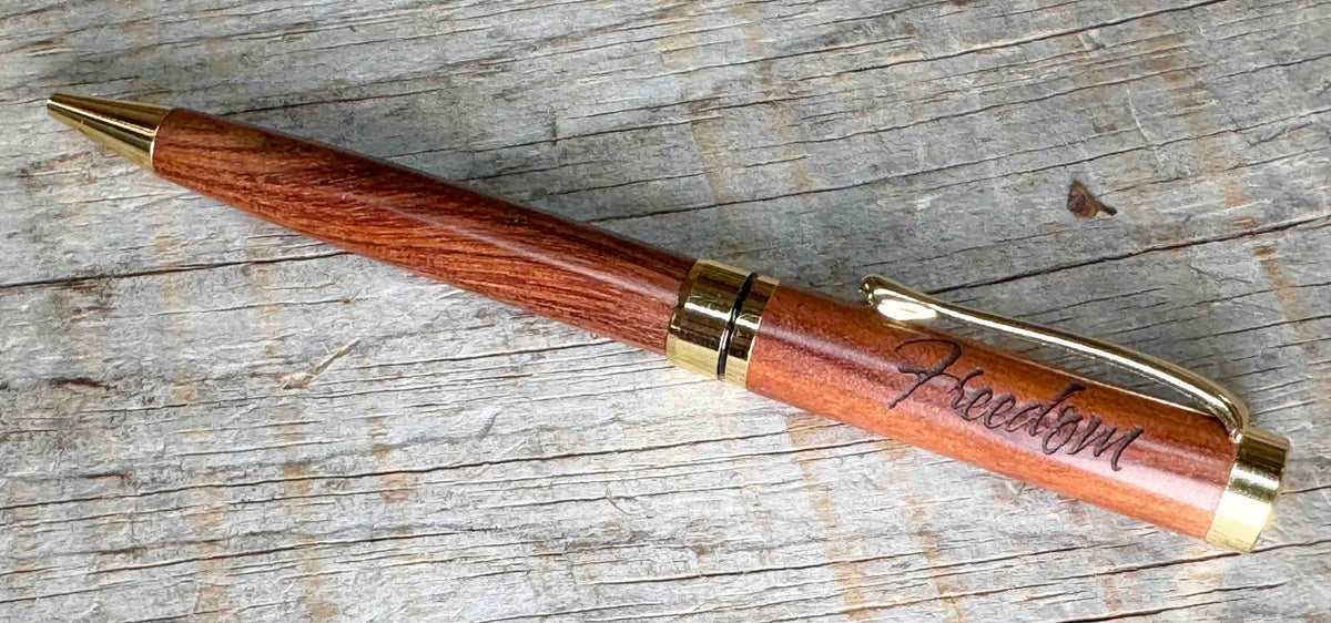 Beech Wood Engraved Pen Memories Made Custom