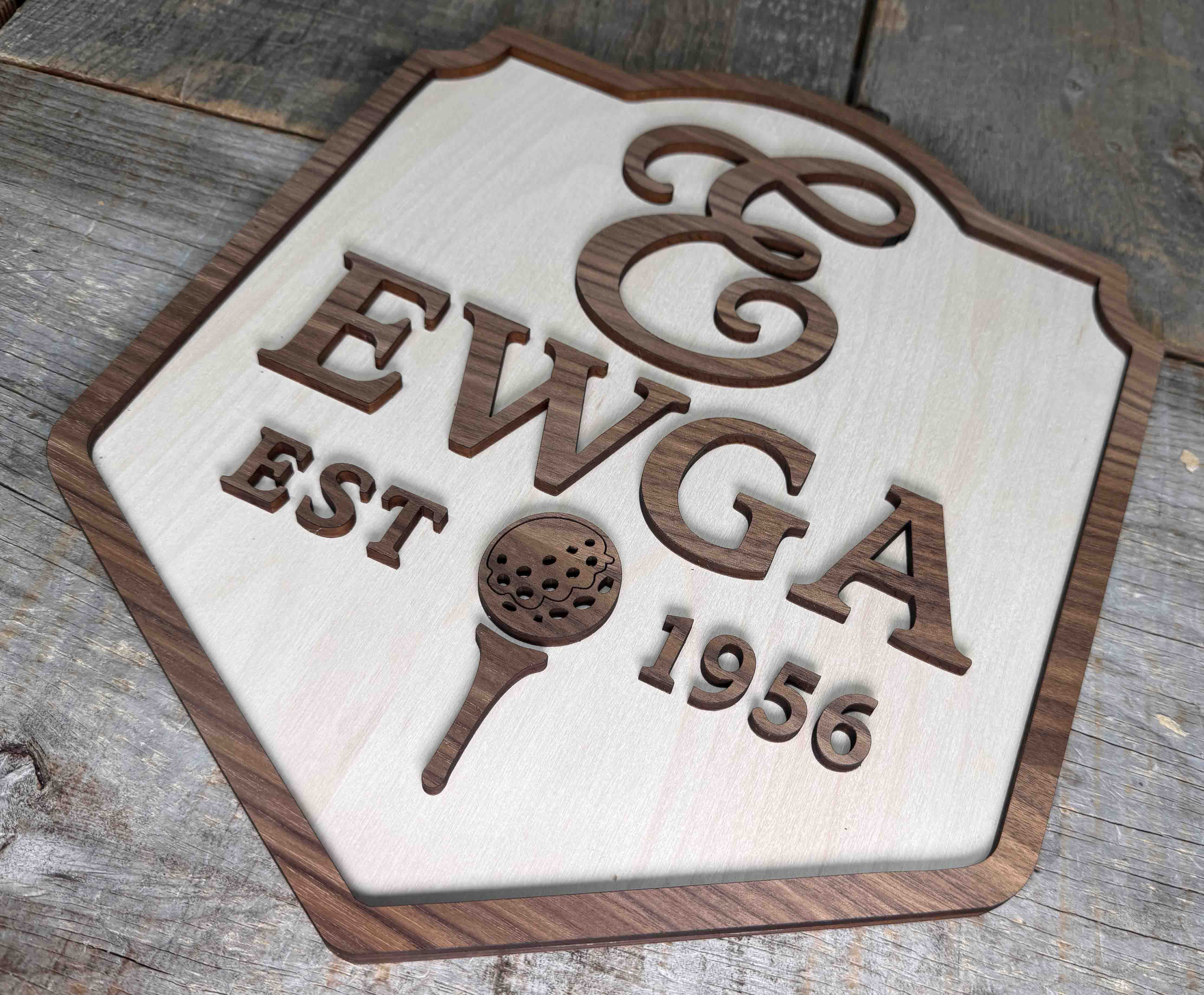 Dual Layer Wooden Sign - Memories Made Custom