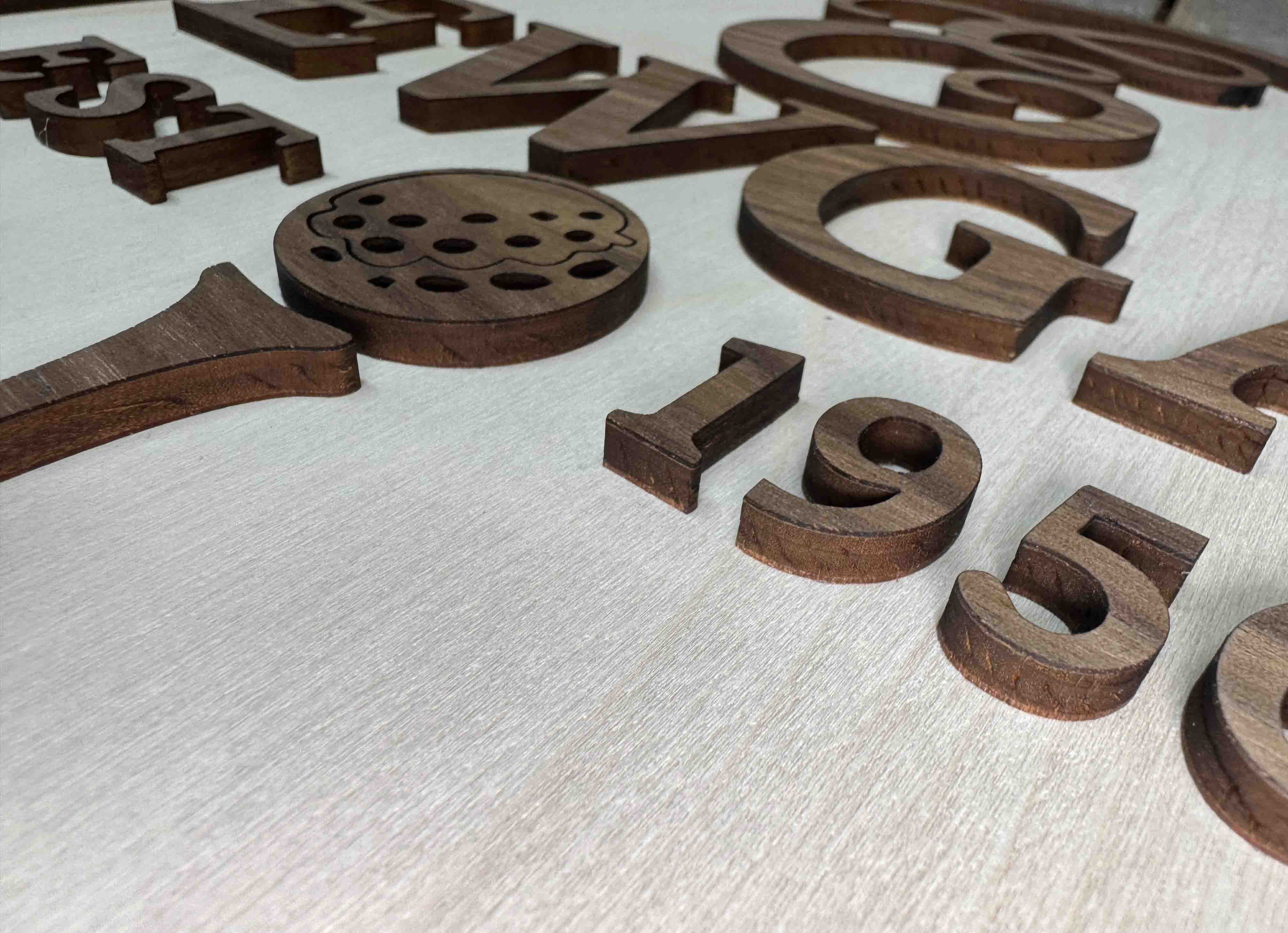 Dual Layer Wooden Sign - Memories Made Custom