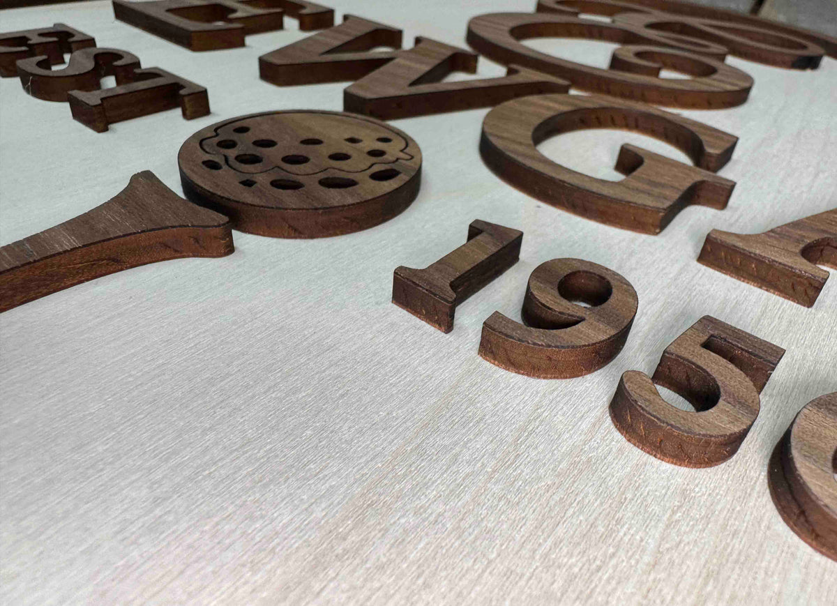 Dual Layer Wooden Sign - Memories Made Custom