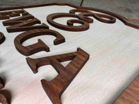 Dual Layer Wooden Sign - Memories Made Custom