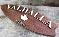 Surfboard Sign Memories Made Custom